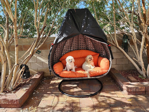 FLYMEI 420D polyester coating provides durable outdoor protection.