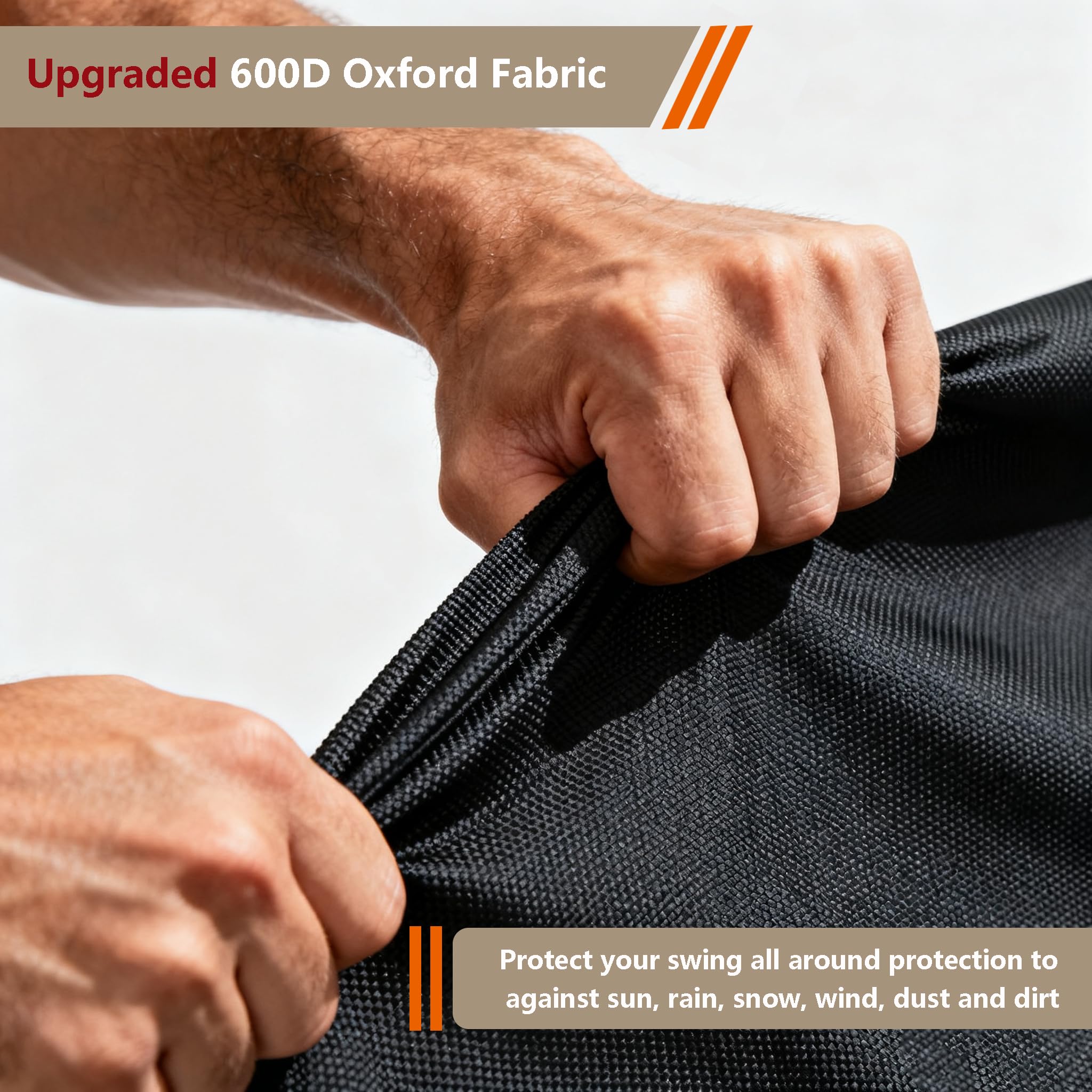 FLYMEI waterproof fabric shields cushions from rain and splashes