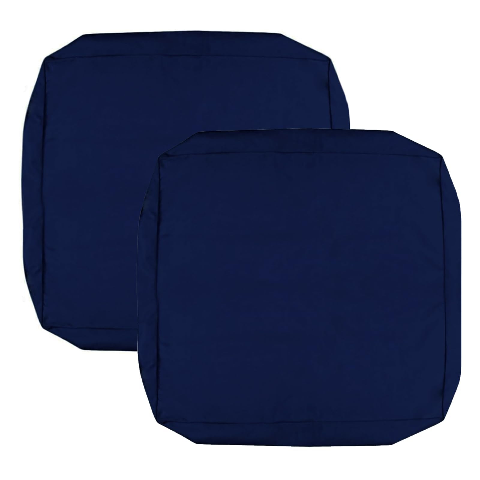 Flymei navy blue patio cushion covers 20x20x2 protect outdoor cushions from spills.
