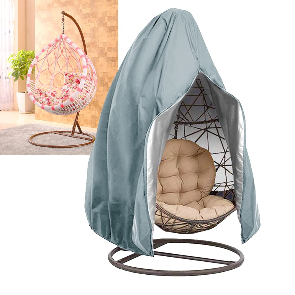 FLYMEI waterproof 75x45 patio egg chair cover protects chairs from rain