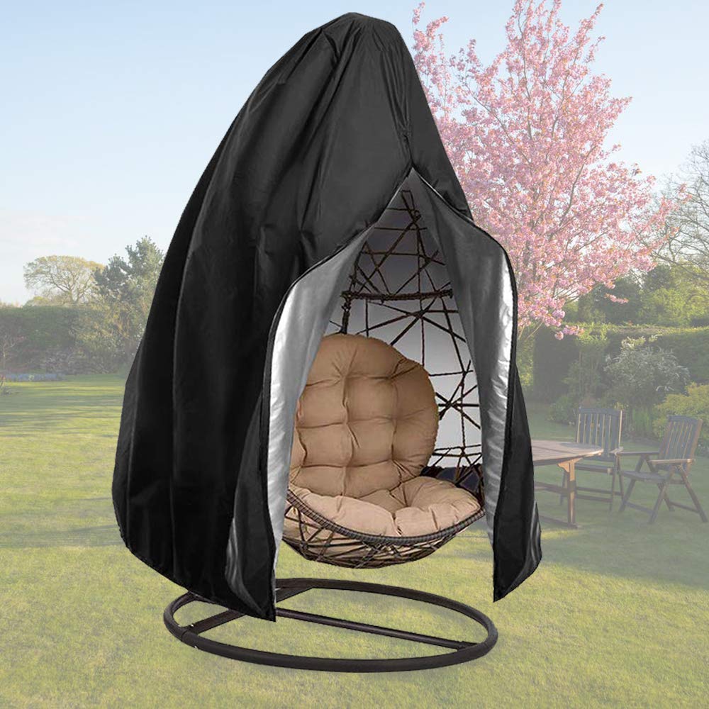 FLYMEI patio egg chair cover waterproof fabric protecting against rain and dust