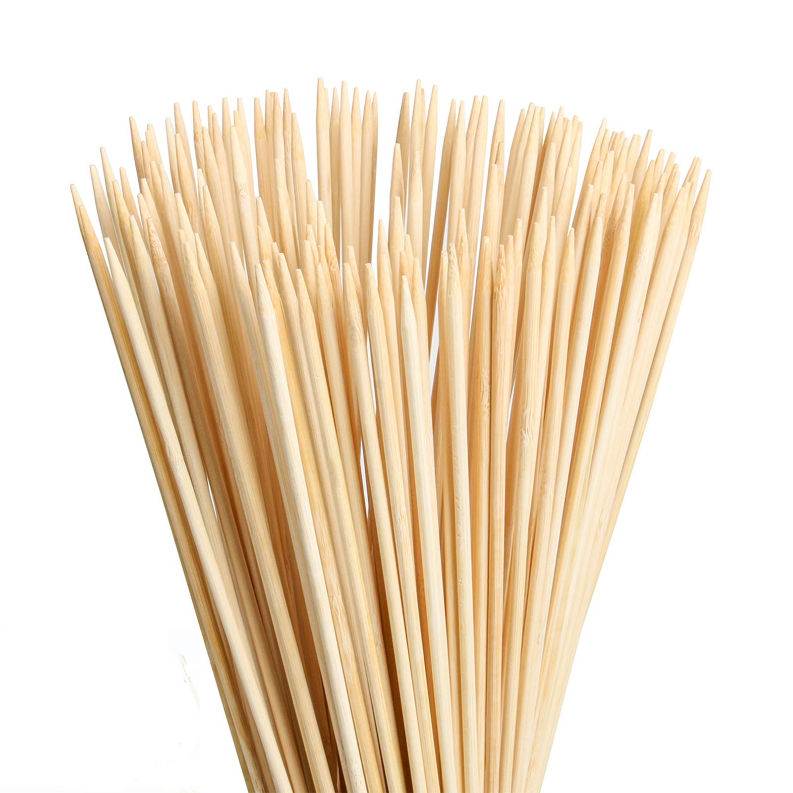 FLYPARTY bamboo roasting sticks 30-inch length for safe distance from the fire.