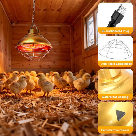 FMATOZ pet-shelter-heat warms kennels and cat houses on cold days