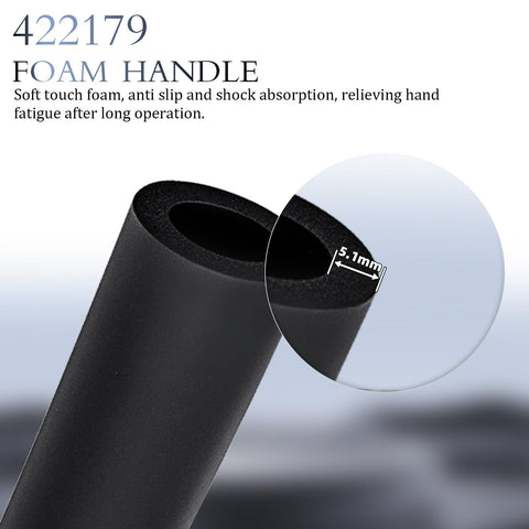 Set of 2 Grasshopper grips designed for easy on-the-job replacement.