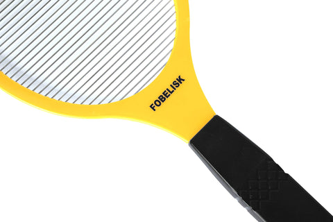 FOBELISK Bug Zapper battery compartment shows portable power on the go.