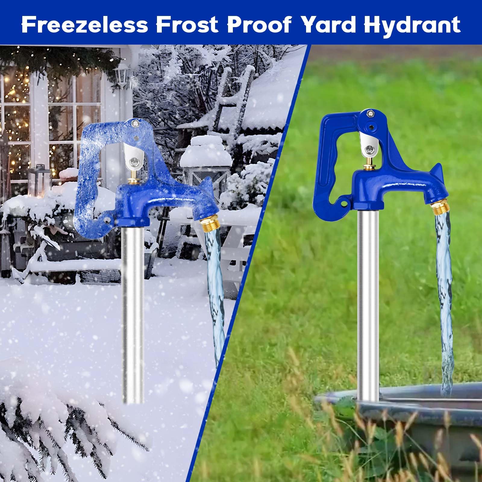 FODACEL hydrant installation guide image illustrating quick setup steps.