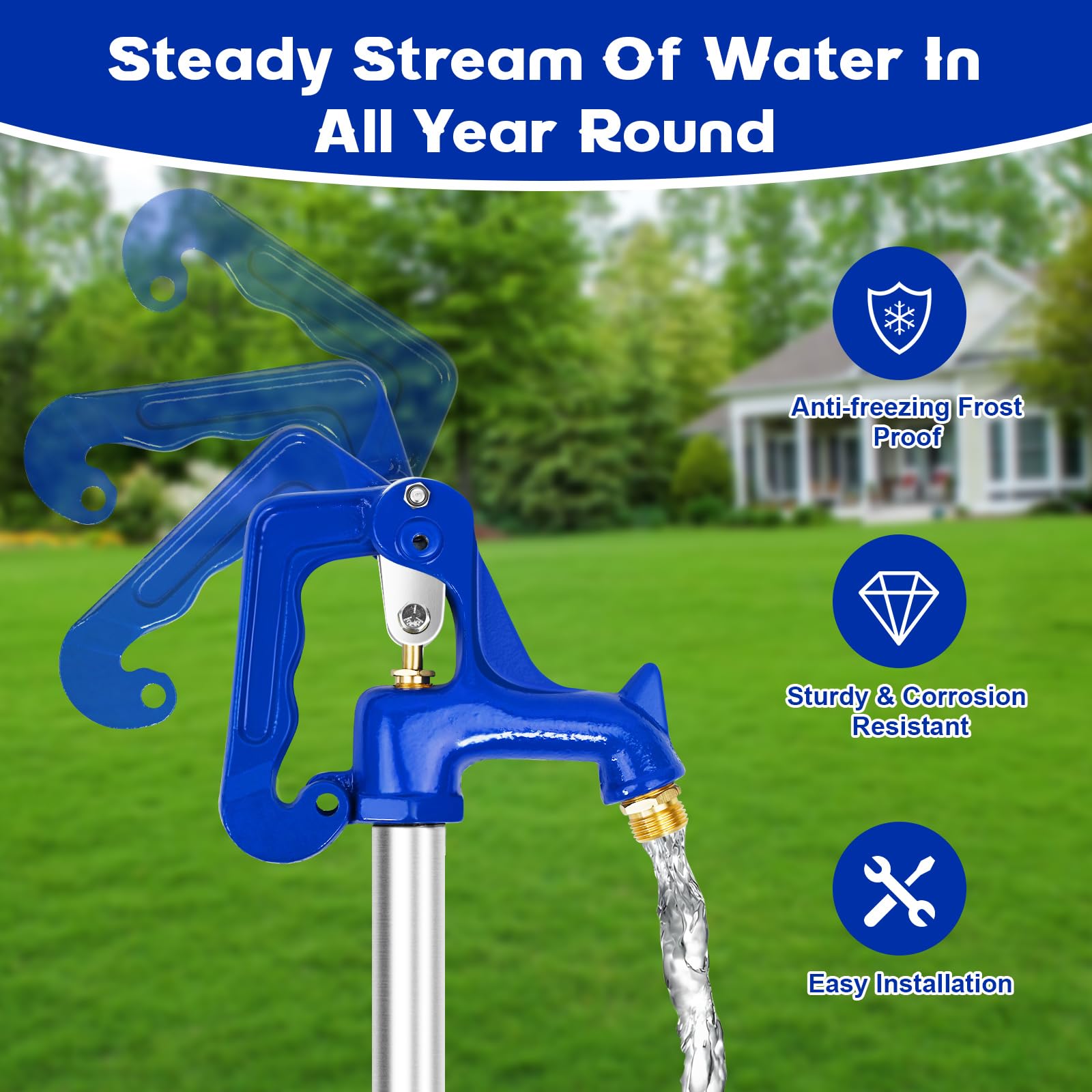 FODACEL outdoor irrigation use ideal for yard and garden watering tasks.