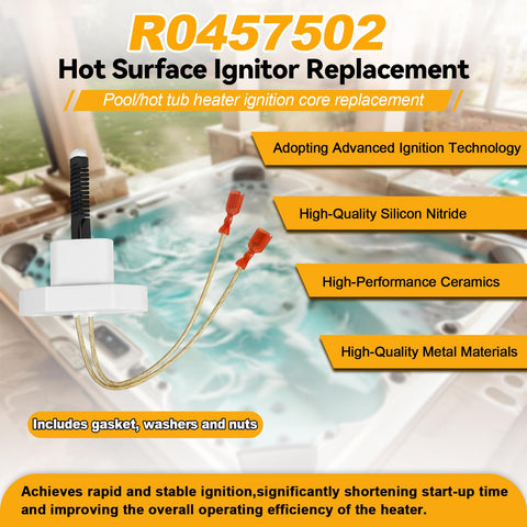 FODACEL R0457502 compatibility with Zodiac Jandy heaters for easy selection