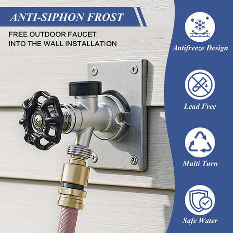 FODAHRWS three-quarter-inch hose bib outlet fits most standard hoses
