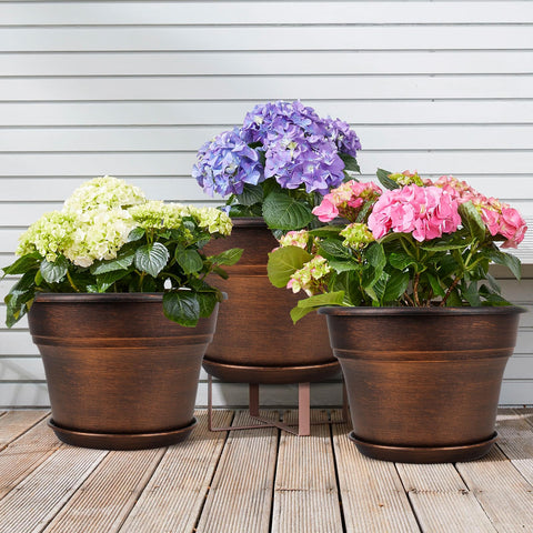 Fodetyff easy-clean planters perfect for windowsills and shelves.
