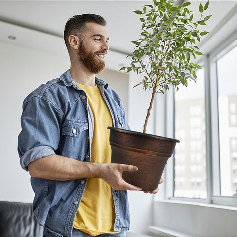 Fodetyff durable indoor/outdoor planters resist cracking in sun.