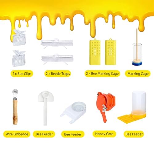 FodManTakin organized tote bag keeps tools accessible during beekeeping tasks