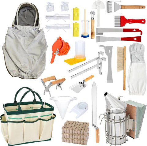 FodManTakin beekeeping kit protective gear and tools for safe hive handling