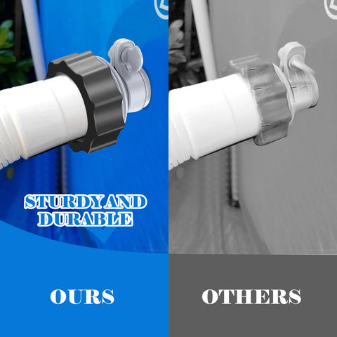 FOFOGANG compatibility with Intex threaded pumps for above ground pools.