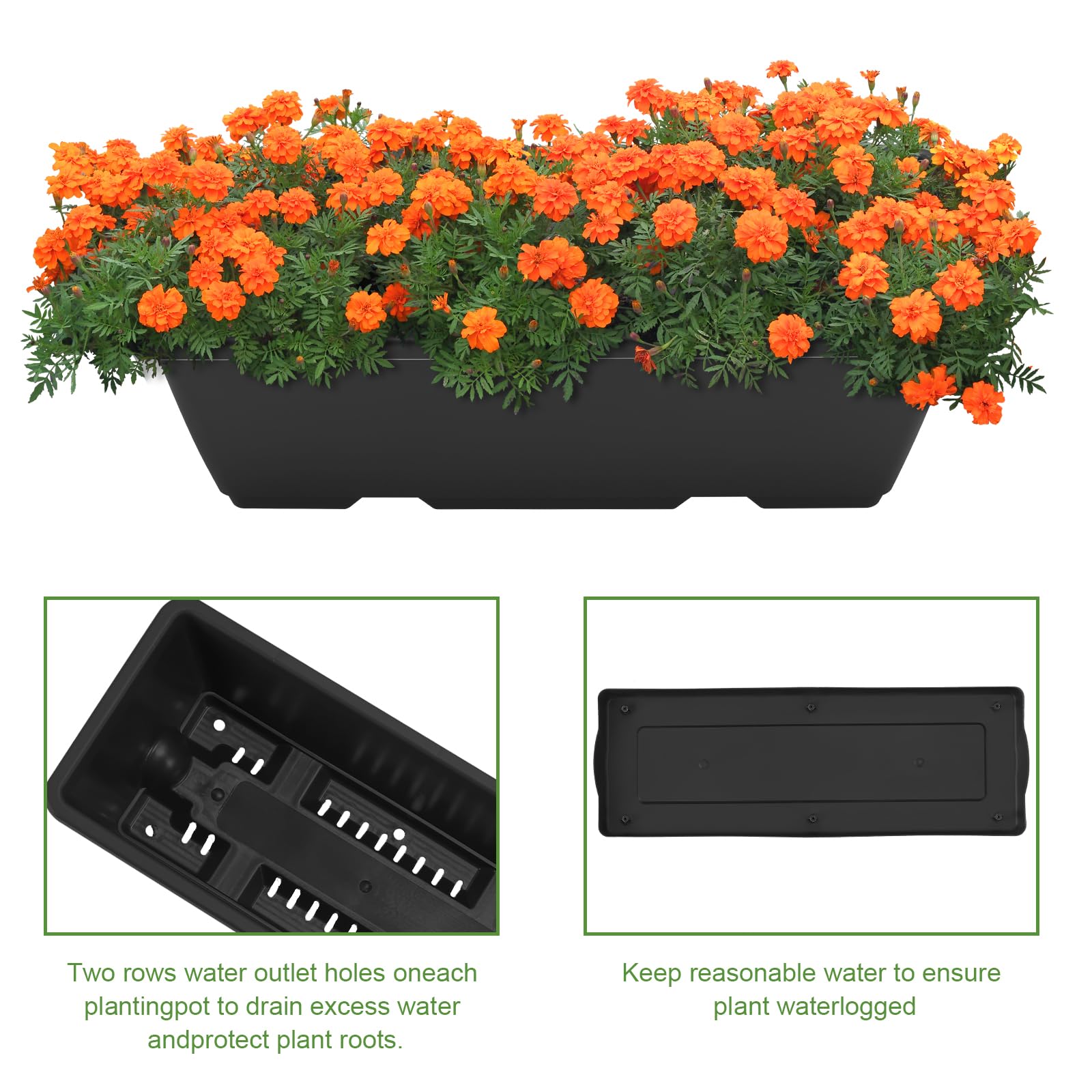 Fogein easy-assembly metal frame with triangular support ensuring stability.