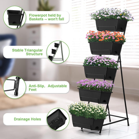 Fogein garden bed suited for indoor and outdoor herbs and flowers.