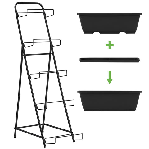 Fogein removable bottom tray and drainage holes for moisture balance.