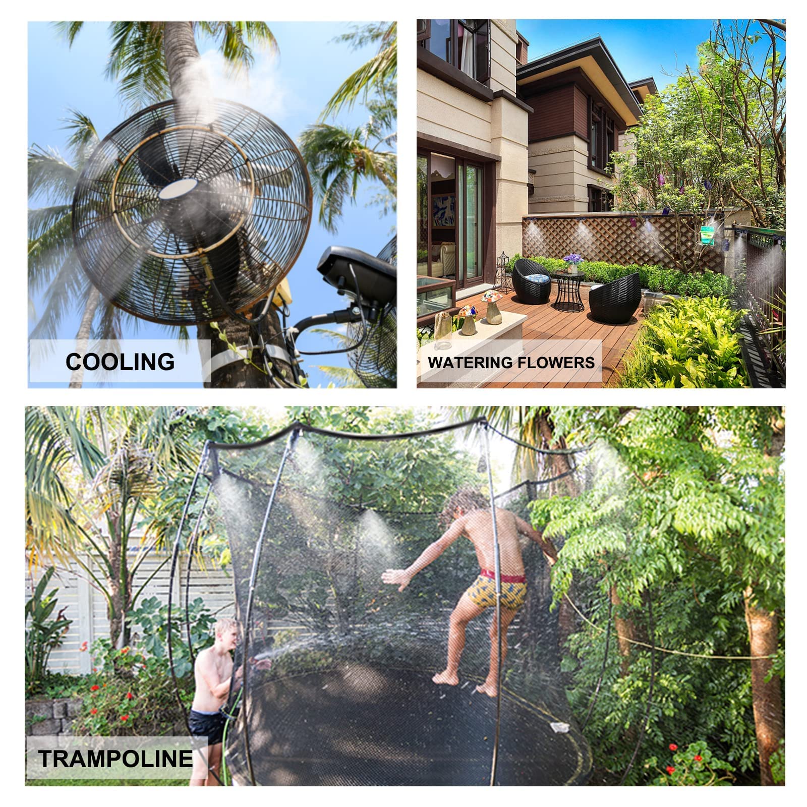 Fogland 0.012-inch orifice enables balanced mist and efficient cooling.