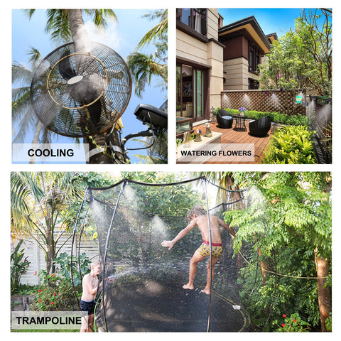Fogland 0.012-inch orifice enables balanced mist and efficient cooling.