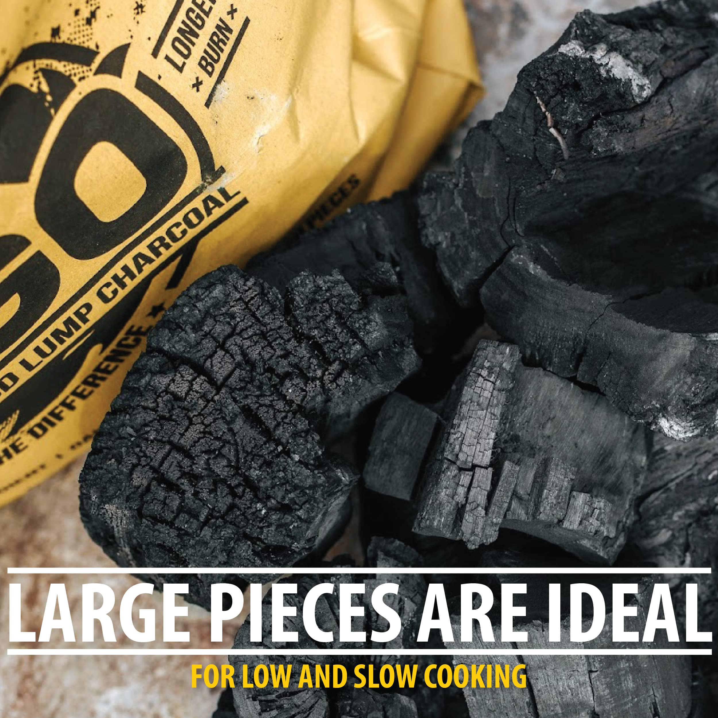 FOGO versatile charcoal for smoking vegetables and sides