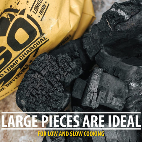 FOGO versatile charcoal for smoking vegetables and sides