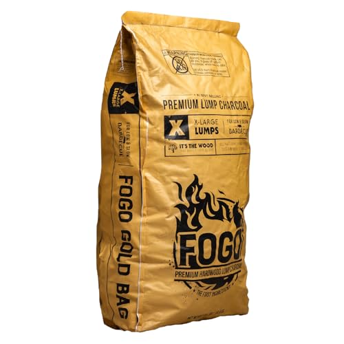 FOGO fast-light charcoal reaches grilling heat in minutes.