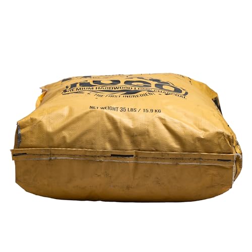 FOGO premium charcoal ideal for burgers, chicken, and seafood.