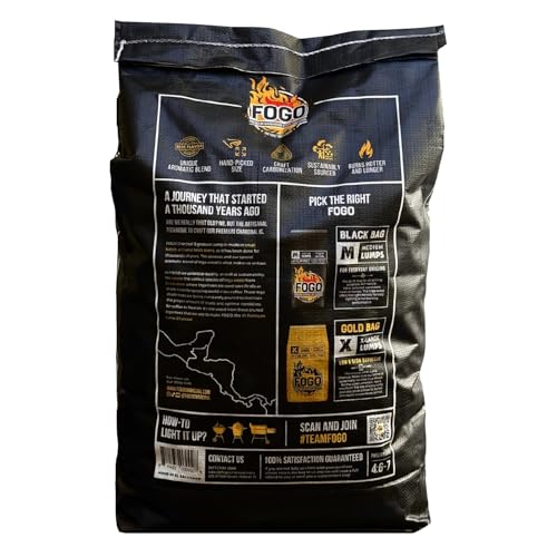 FOGO provides even burn to keep temperatures stable during cooks.