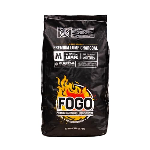 FOGO quick-heat charcoal delivers high heat for fast searing and control.