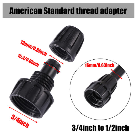 FOGWOWO couplings create tight, leak-resistant joints for drip lines.