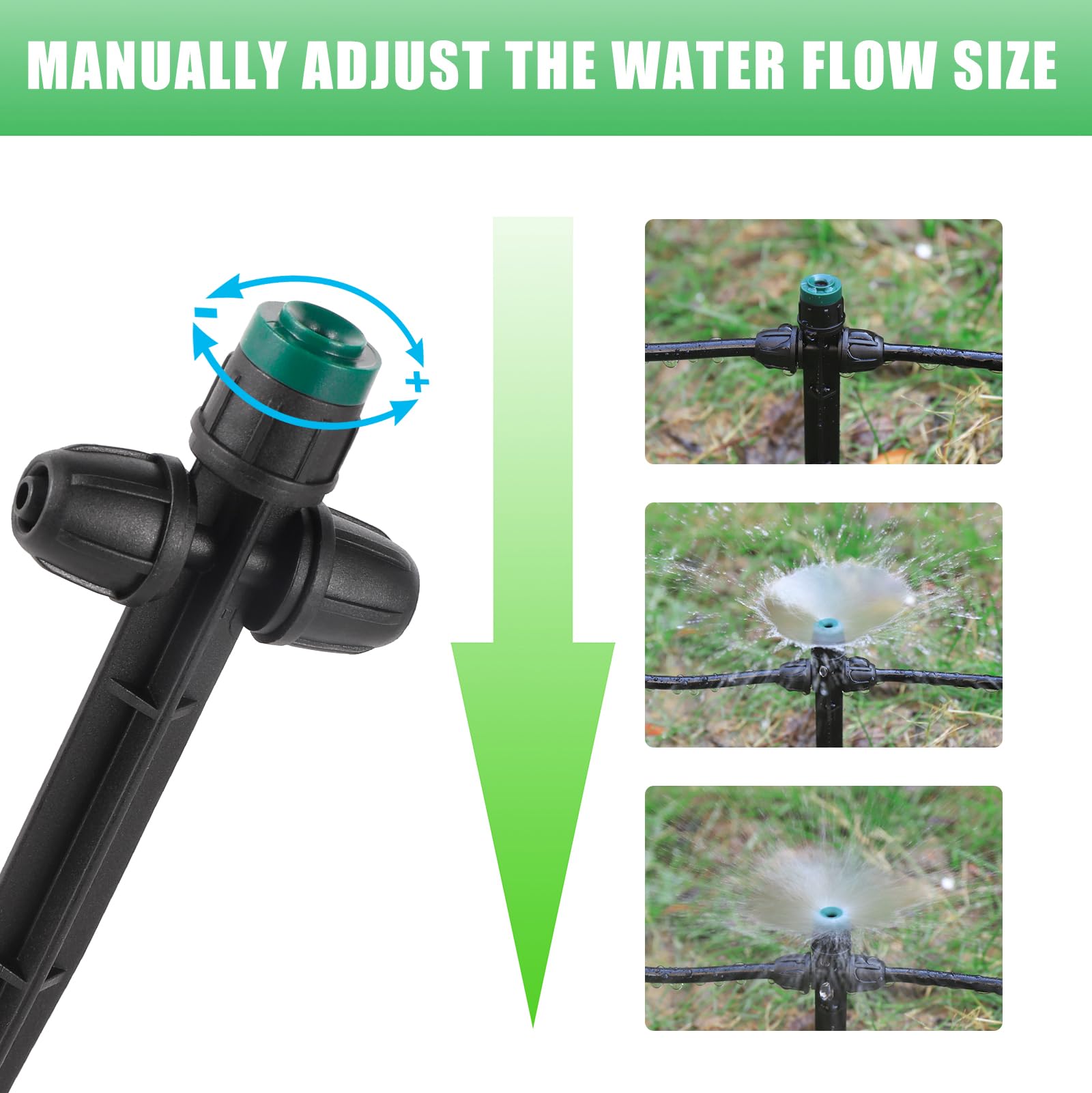 FOGWOWO adjustable cap sprayer for customizable coverage and easy cleaning.