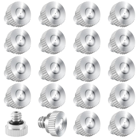 FOGWOWO brass misting nozzle assembly for outdoor cooling.