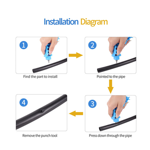FOGWOWO durable plastic and metal construction