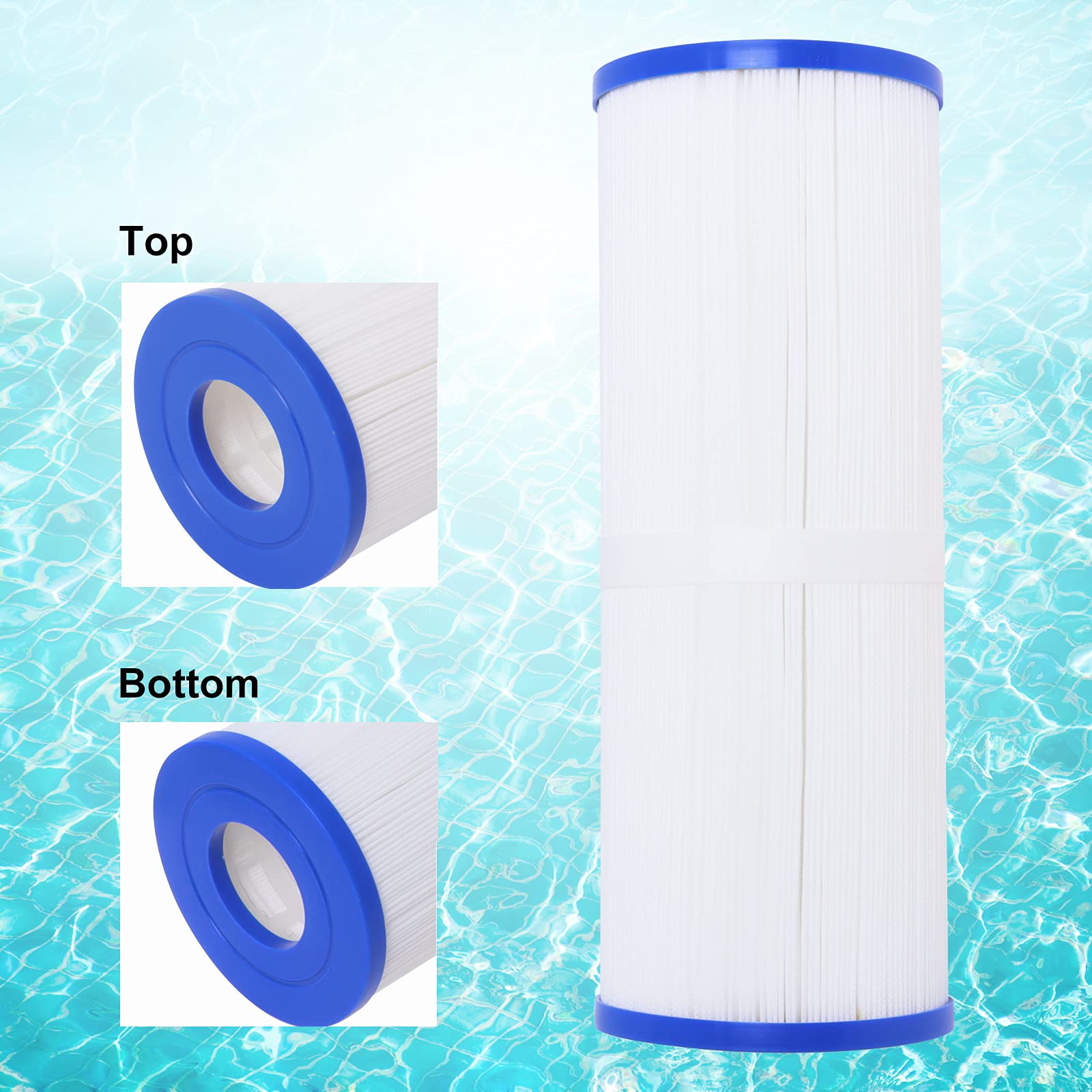 Foifatt FC-2390 fits Filbur FC-2390 for strong filtration in tubs and pools