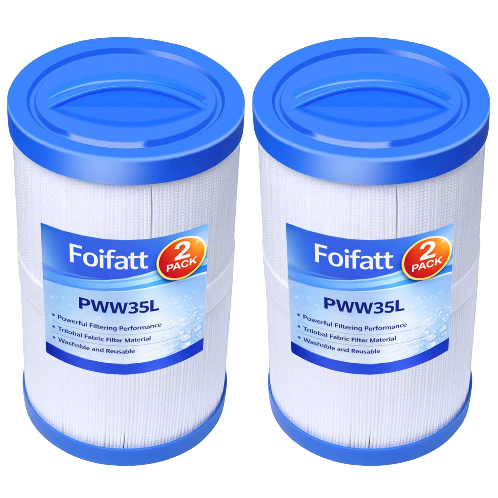 Foifatt PWW35L hot tub filter cartridge fits Unicel 4CH-935 for enhanced filtration
