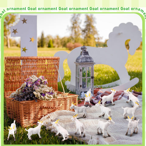Foilswirl mini goats ideal for terrariums and miniature landscapes.