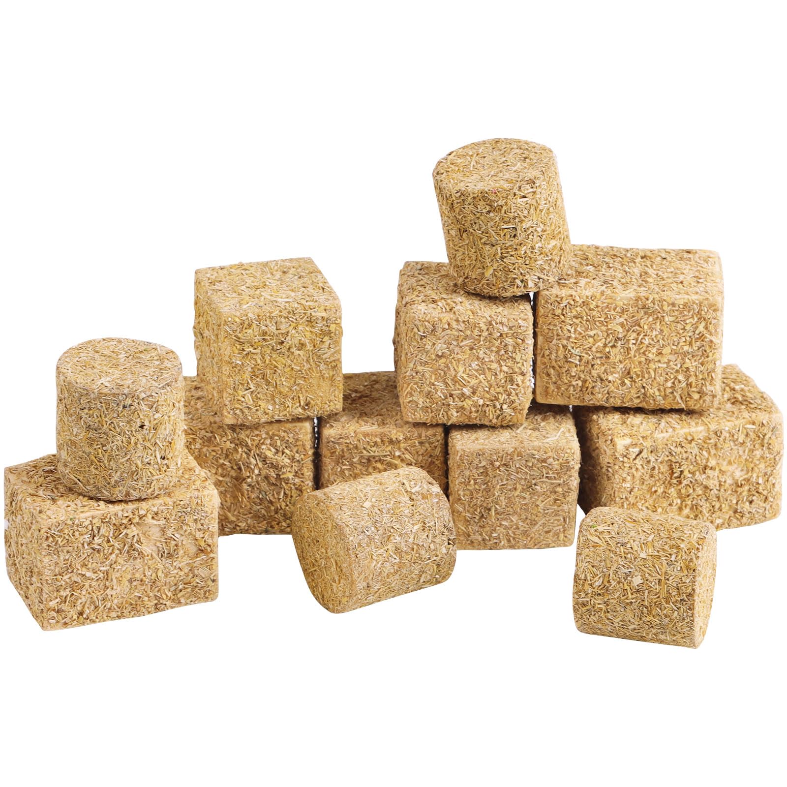 FOIMAS cylindrical hay bale for dollhouses and rustic dioramas