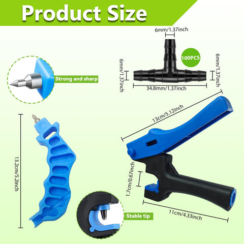 Foinco Drip Hose Cutter blade view for quick PE tubing trims.
