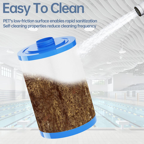 FOIRCEADAL 2-pack keeps your spa filtering ready.
