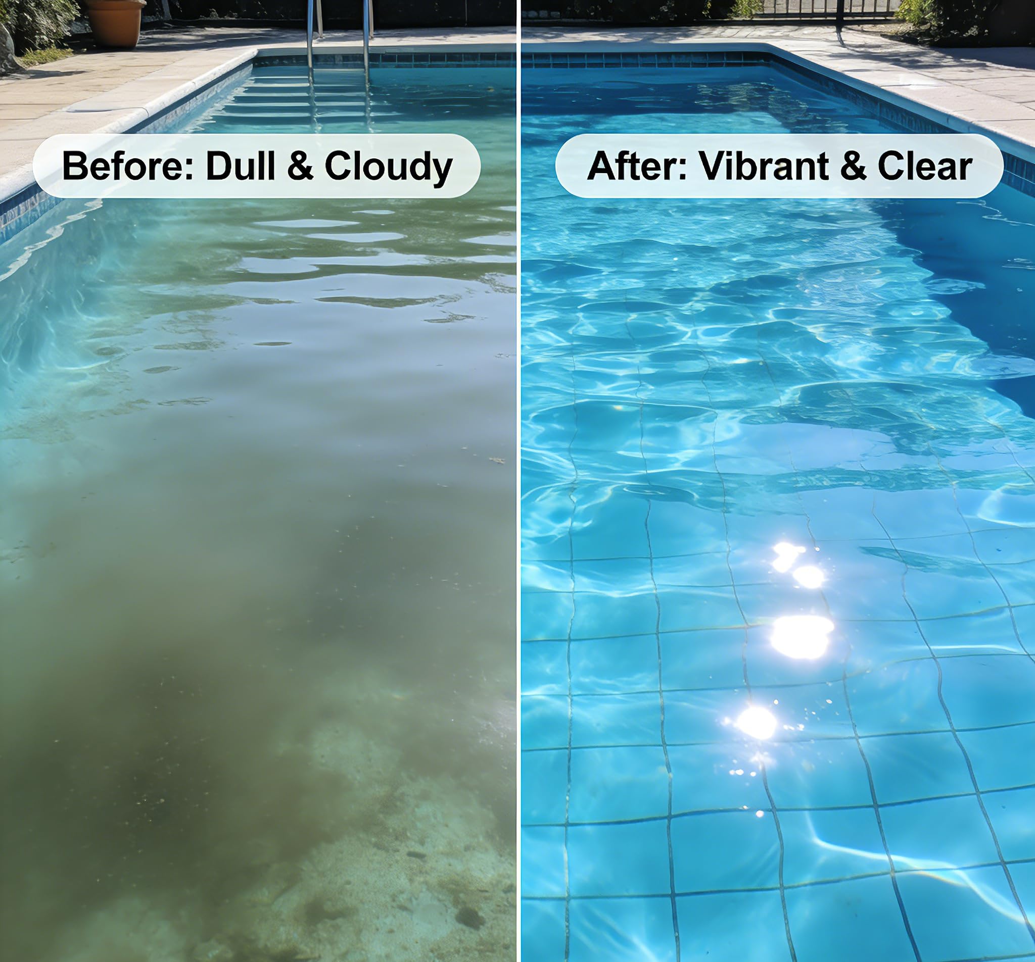 FOIRCEADAL-easy-clean-reusable: hose rinse refreshes filtration quickly