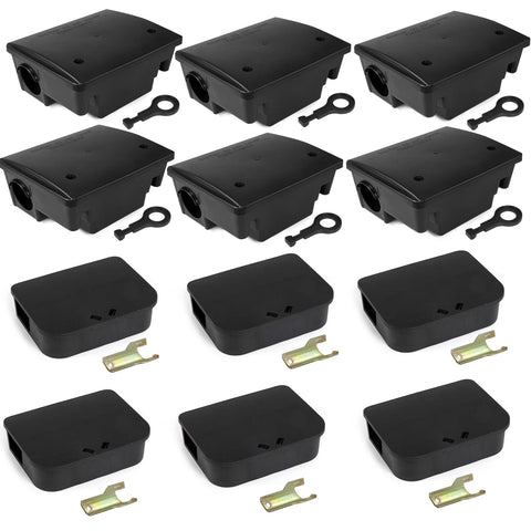 Foivieide 12-pack bait station bundle image highlighting versatile kit