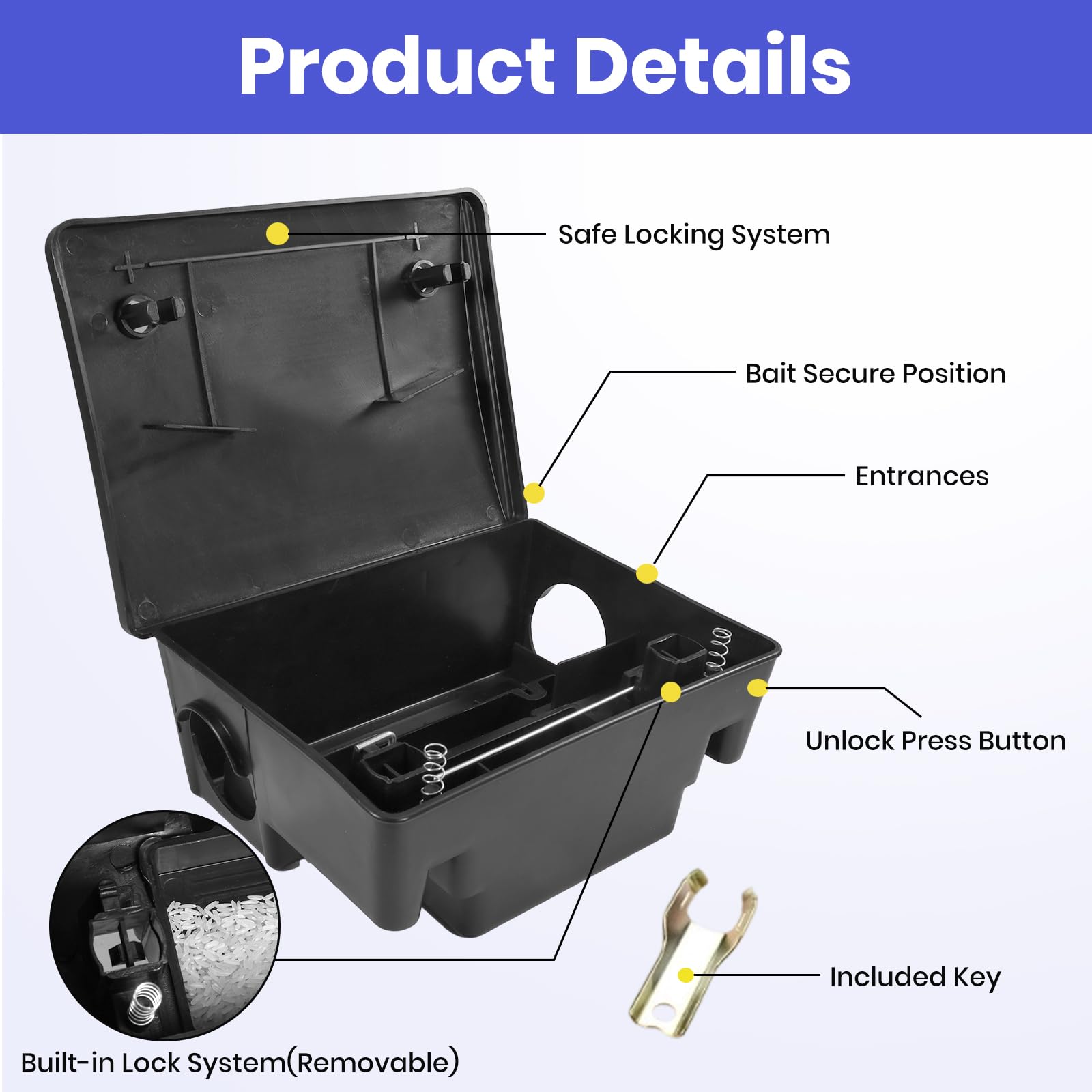 Foivieide outdoor-ready station with weather-resistant lid on display