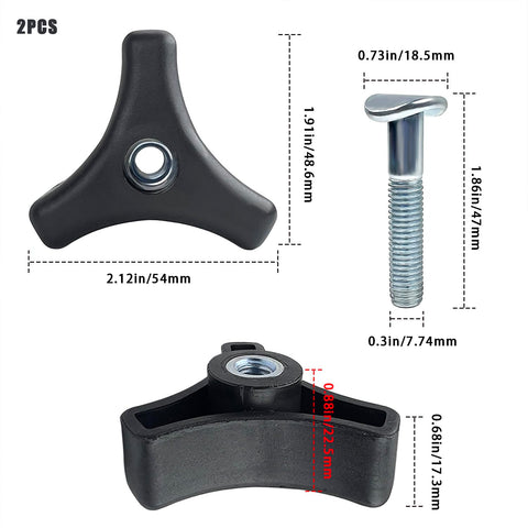 fojoo lawn mower bolts and nuts for durable, rust-resistant fastening.