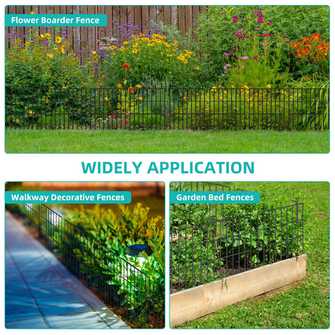 FOKEP barrier protects gardens from rabbits and dogs at yard borders