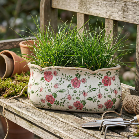 FoldTier indoor outdoor planter suitable for succulents and mini herbs on any surface.