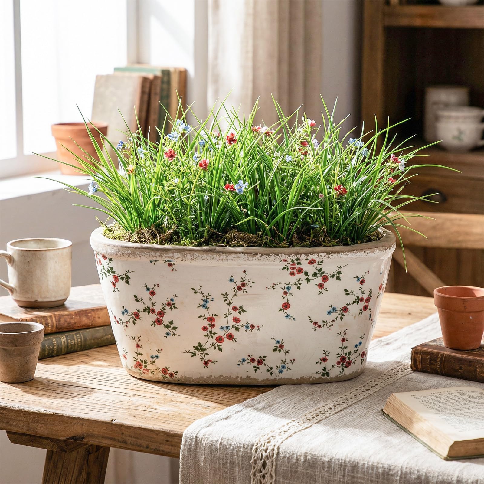 FoldTier rustic planter makes a thoughtful housewarming gift