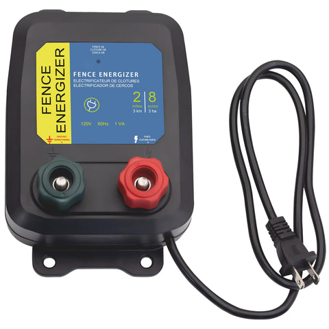 Folosem PE2 fence energizer unit ready for secure livestock containment.