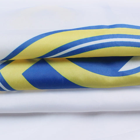 FOMSTOREG Real Madrid fan cave decor flag adds stylish team spirit.