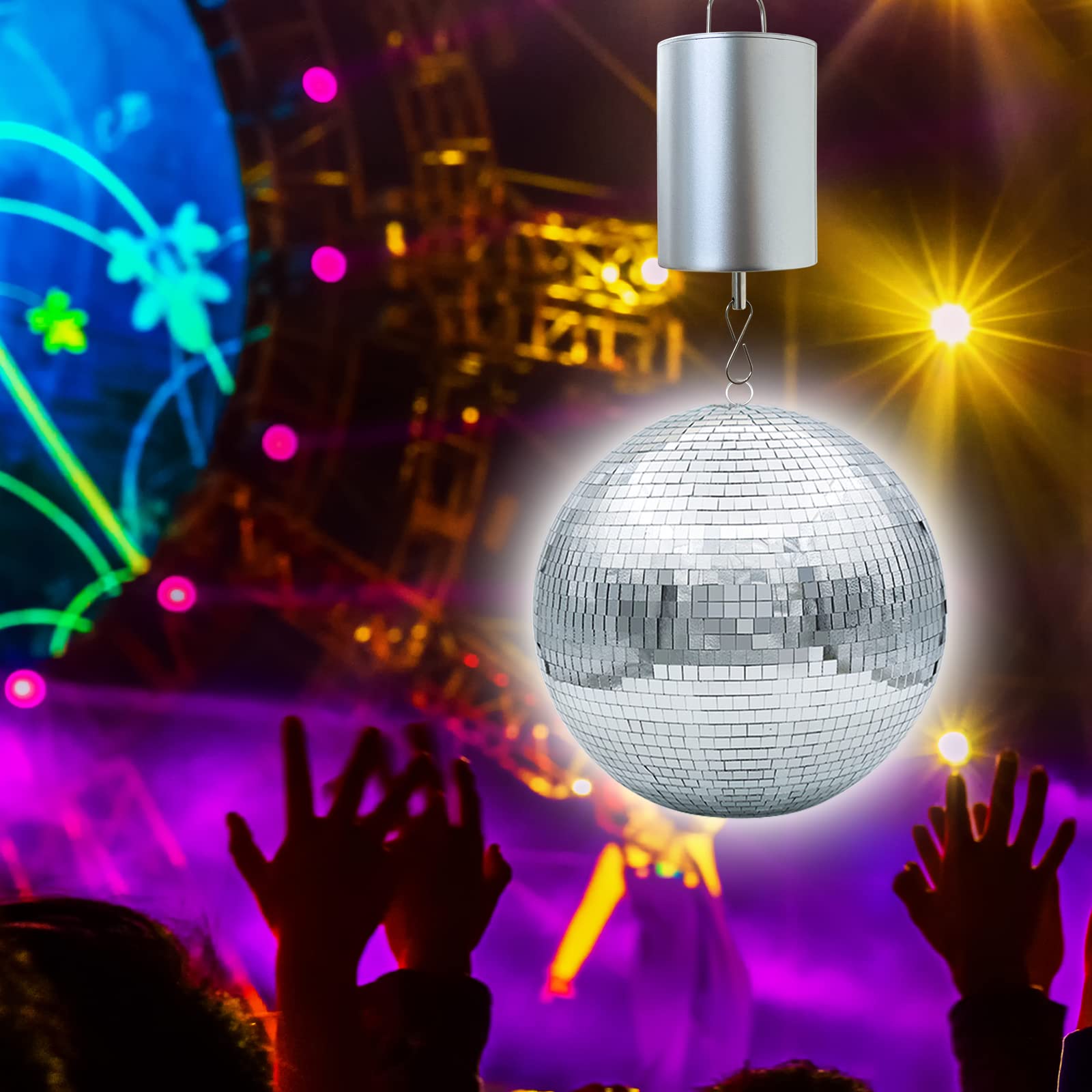 FONMY durable plastic with white mirror surface for long-lasting sparkle.