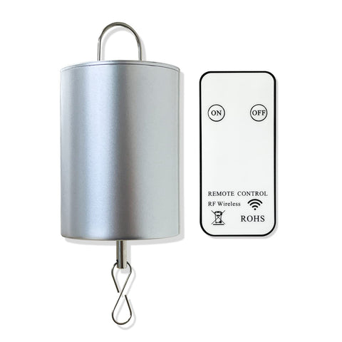 FONMY includes battery-operated motor and remote controller for convenient positioning.
